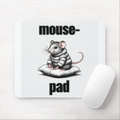 padded mouse mousepad (Mit Mouse)
