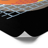 Paddel anlegen poster (Ecke)