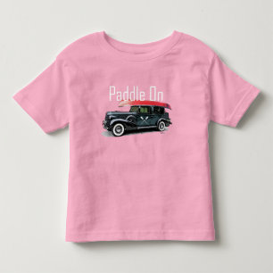 Paddel auf klassischem Auto-Design - Kleinkind Fin T-shirt