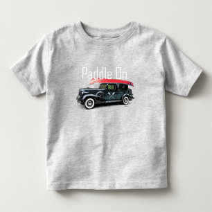 Paddel auf klassischem Auto-Design - Kleinkind Fin T-shirt