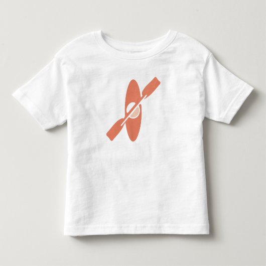 Paddel auf T - Shirt (Vorderseite)