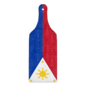 Paddel aus Glas, Flagge der Philippinen Schneidebrett (Vorderseite)