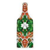 Paddel aus Glas Irish Colors Schneidebrett (Vorderseite)