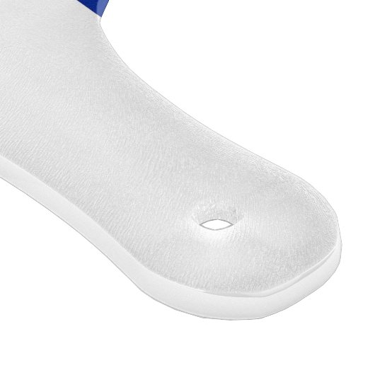 Paddel aus Glas mit der Flagge Frankreichs Schneidebrett (Ecke)