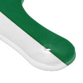 Paddel aus Glas mit der Flagge Monterey Schneidebrett (Ecke)