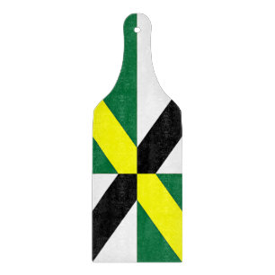 Paddel aus Glas mit der Flagge Monterey Schneidebrett