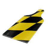 Paddel aus Glas mit Flagge München Schneidebrett (Ecke)