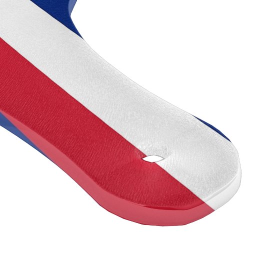 Paddel aus Glas mit Hawaii-Flagge Schneidebrett (Ecke)