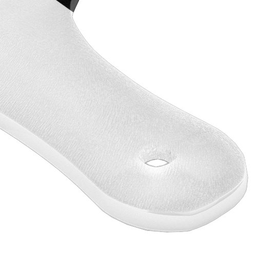 Paddel aus Glas mit palästinensischer Flagge Schneidebrett (Ecke)