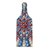 Paddel aus Glas Niederlande Farben Schneidebrett (Vorderseite)