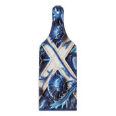 Paddel aus Glas Schneidebrett (Vorderseite)