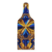 Paddel aus Glas Schweden Farben Schneidebrett (Vorderseite)