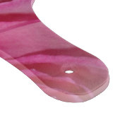 Paddel aus rosa Rosenglas Schneidebrett (Ecke)