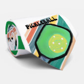 Paddel Ball Hals Krawatte Herren Paddelblau (Gerollt)