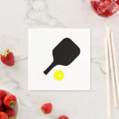 Paddel & Ball Serviette (Beispiel)