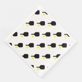 Paddel & Bälle Serviette (Ecke)