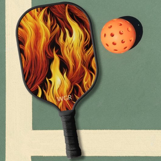 Paddel beim Feuerstoß Pickleball Schläger