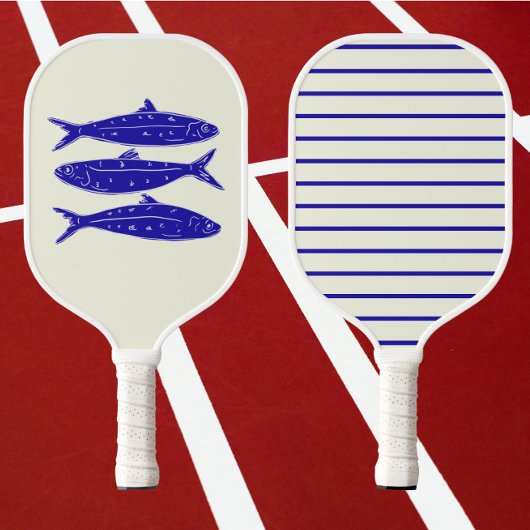 Paddel, Blauer Fisch, Pickleball, Italien inspirie Pickleball Schläger