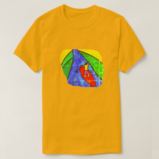 Paddel-Boarding T-Shirt (Design vorne)
