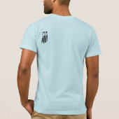 Paddel-Brett-Stapel T-Shirt (Rückseite)