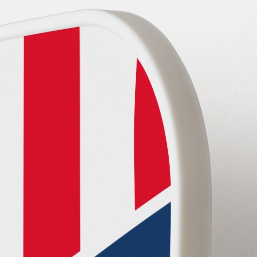 Paddel der Patriotischen Amerikanischen Flagge Pickleball Schläger (Linke Seite)