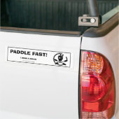 PADDEL FASTEN! ICH HÖRE EIN BANJO AUTOAUFKLEBER (Auf Lkw)