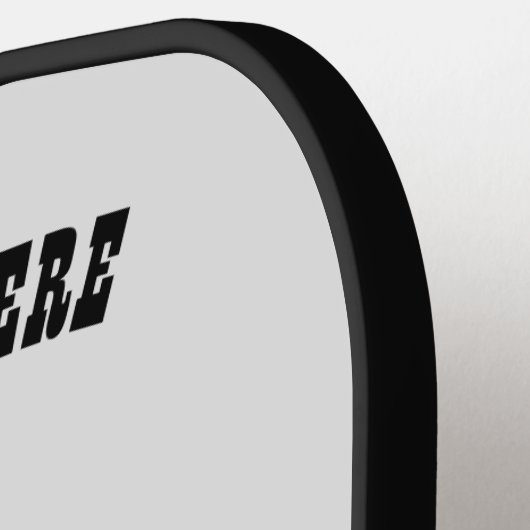 Paddel für das Schwarze Pferd mit benutzerdefinier Pickleball Schläger (Linke Seite)