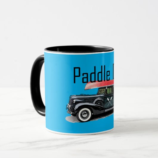 Paddel für klassische Fahrzeuggestaltung - Combo-T Tasse (Vorderseite Links)