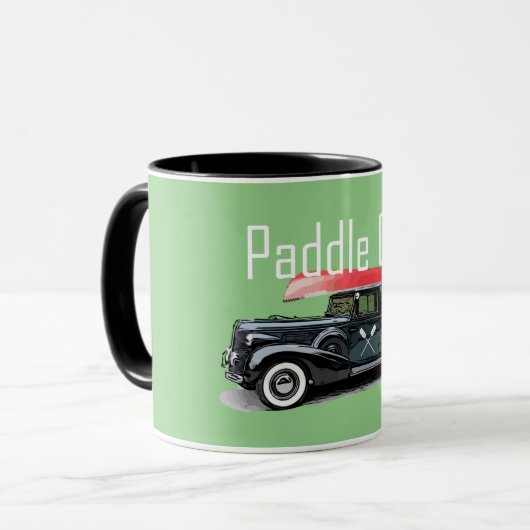 Paddel für klassische Fahrzeuggestaltung - Combo-T Tasse (Vorderseite Links)