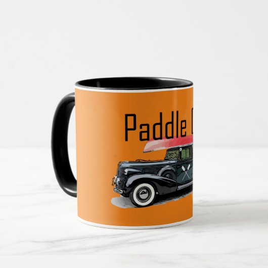 Paddel für klassische Fahrzeuggestaltung - Combo-T Tasse (Vorderseite Links)
