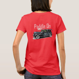 Paddel für klassische Fahrzeuggestaltung - Damengr T-Shirt