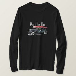 Paddel für klassische Fahrzeugkonstruktion - Grund T-Shirt