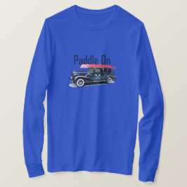 Paddel für klassische Fahrzeugkonstruktion - Grund T-Shirt