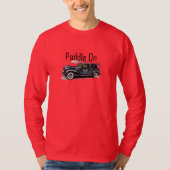Paddel für klassische Fahrzeugkonstruktion - Grund T-Shirt (Vorderseite)
