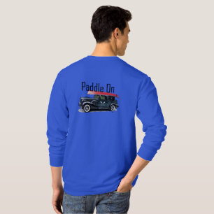 Paddel für klassische Fahrzeugkonstruktion - Grund T-Shirt