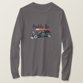 Paddel für klassische Fahrzeugkonstruktion - Grund T-Shirt