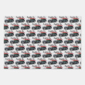 Paddel für klassische Fahrzeugkonstruktion - Papie Geschenkpapier Set (Vorderseite 2)