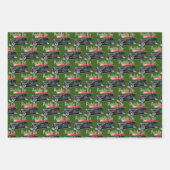 Paddel für klassische Fahrzeugkonstruktion - Papie Geschenkpapier Set (Vorderseite 2)