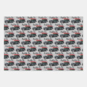 Paddel für klassische Fahrzeugkonstruktion - Papie Geschenkpapier Set (Vorderseite)