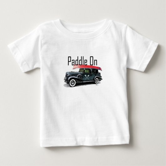 Paddel für klassisches Autodesign - Baby Fine Jers Baby T-shirt (Vorderseite)