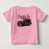Paddel für klassisches Autodesign - Baby Fine Jers Baby T-shirt (Rückseite)
