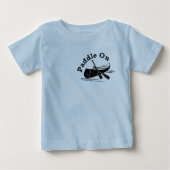 Paddel für klassisches Autodesign - Baby Fine Jers Baby T-shirt (Vorderseite)