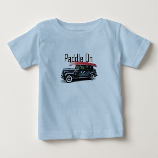 Paddel für klassisches Autodesign - Baby Fine Jers Baby T-shirt (Vorderseite)