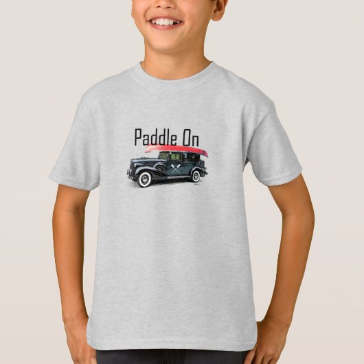 Paddel für klassisches Autodesign - Kids-T - Shirt (Vorderseite)