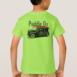 Paddel für klassisches Autodesign - Kids-T - Shirt