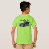Paddel für klassisches Autodesign - Kids-T - Shirt (Schwarz voll)