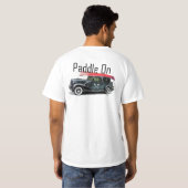 Paddel für klassisches Autodesign - Männerwert-T - T-Shirt (Schwarz voll)