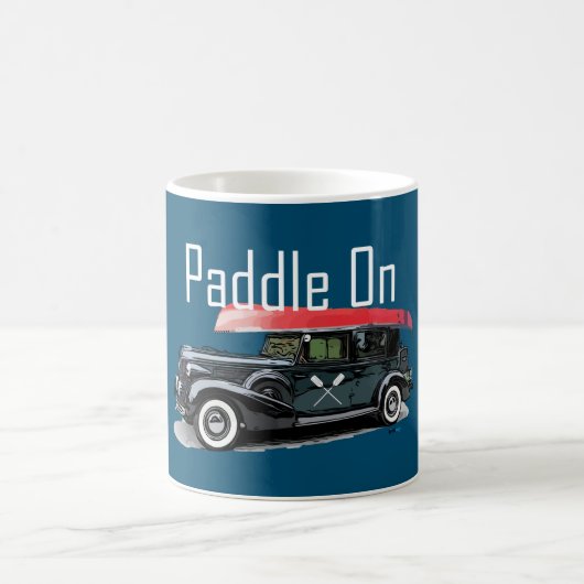 Paddel für klassisches Fahrzeugdesign - klassische Kaffeetasse (Mittel)
