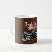 Paddel für klassisches Fahrzeugdesign - klassische Kaffeetasse (Vorderseite Links)