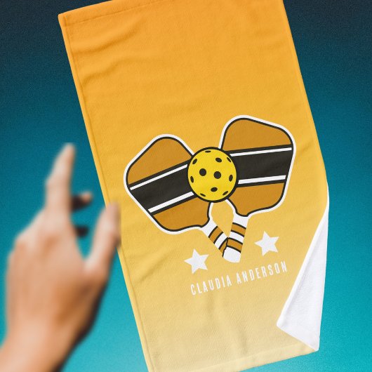Paddel für Mustard Pickleball Handtuch
